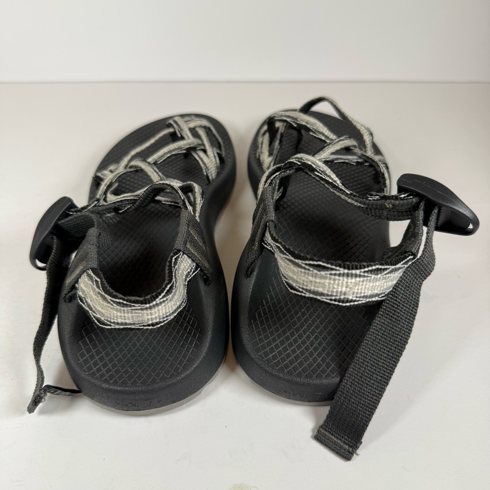Chaco Gray Outdoor Sandals with Adjustable Straps ZX2 Size 7 Women’s Black Gray - Picture 7 of 8